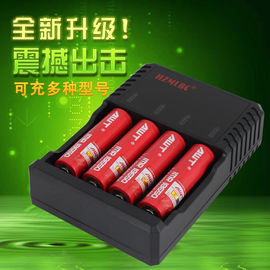 Κίνα Portable18650 ευφυής φορτιστής μπαταριών τέσσερα για το φακό λέιζερ προμηθευτής