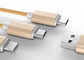 Ζωηρόχρωμα 3 σε 1 ιονικό φορτιστή μπαταριών λι USB με τον τύπο Γ/το μικροϋπολογιστή/8 καρφώνουν το καλώδιο προμηθευτής