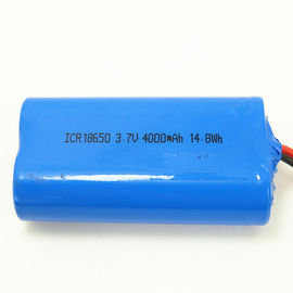 Κίνα ιονική μπαταρία 4000mah 14.8Wh πακέτων ICR18650 μπαταριών λι 3.7v 1s2p με την προστασία προμηθευτής